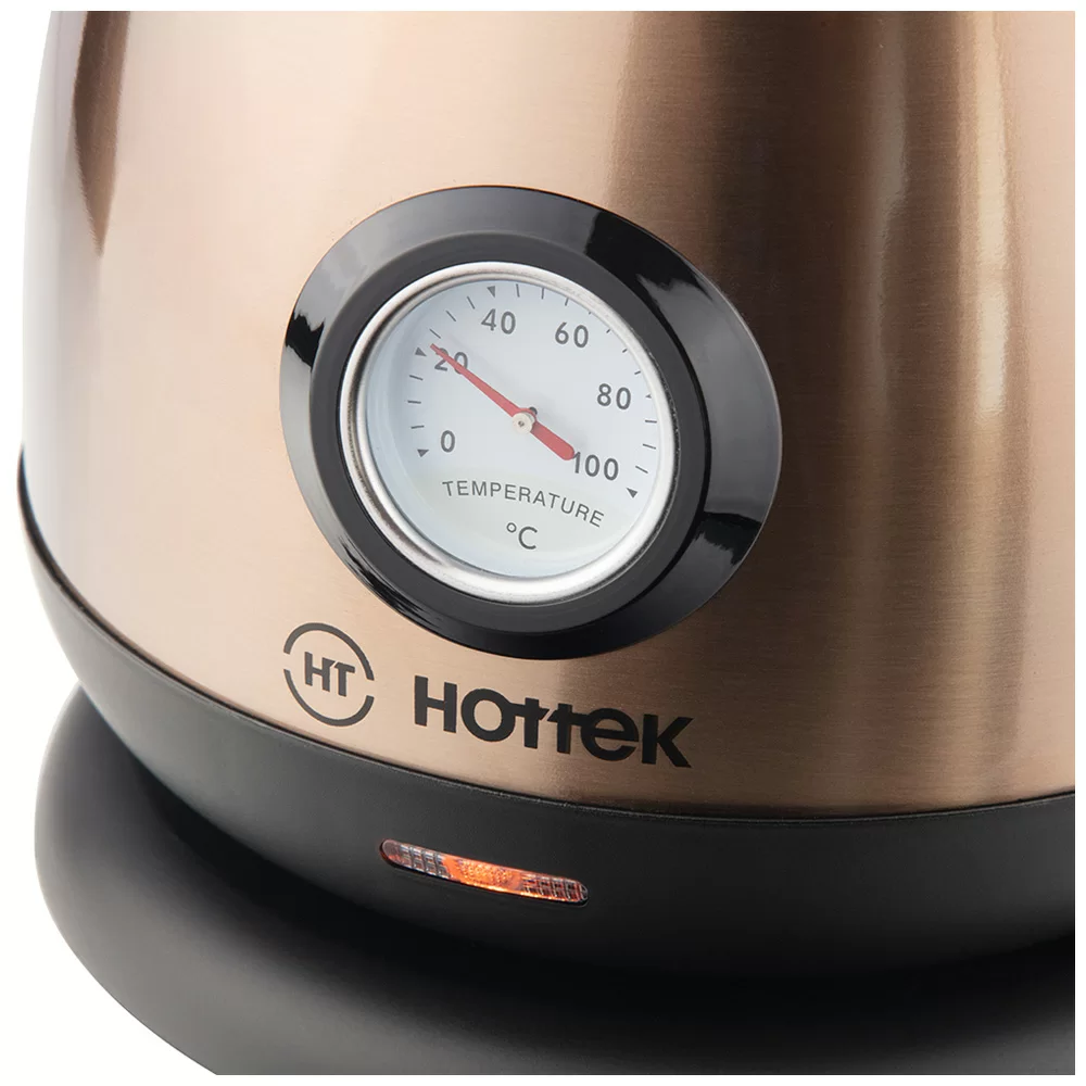 Чайник Hottek 1.7л электрический нт-960-021 нержавеющая сталь