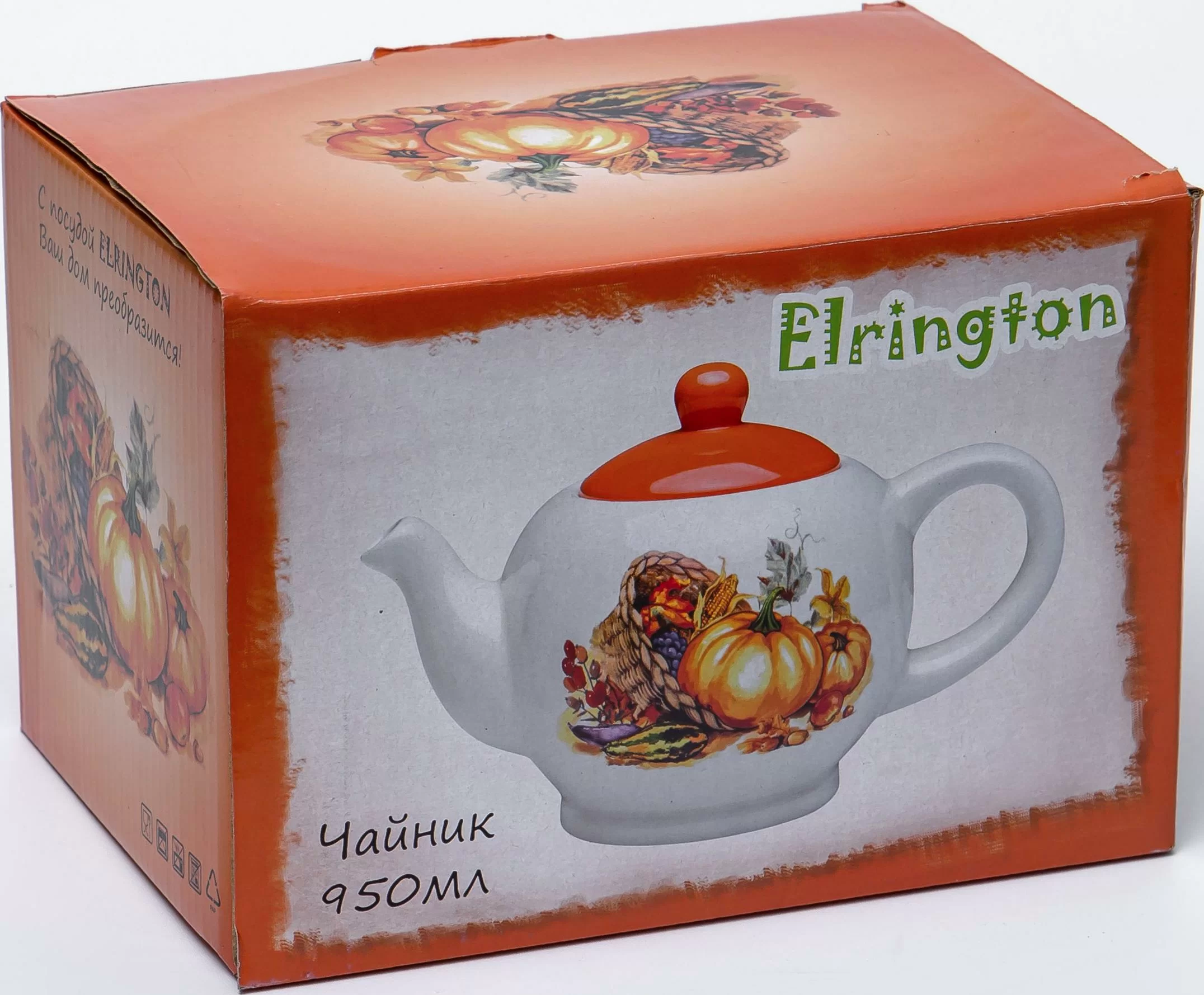 Чайник заварочный Elrington памп 110-07078 950мл