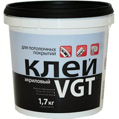 Клей для потолочных покрытий VGT 1.7 кг 
