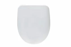Сиденье для унитаза Haro Венто белое дюропласт стальные крепления 536457