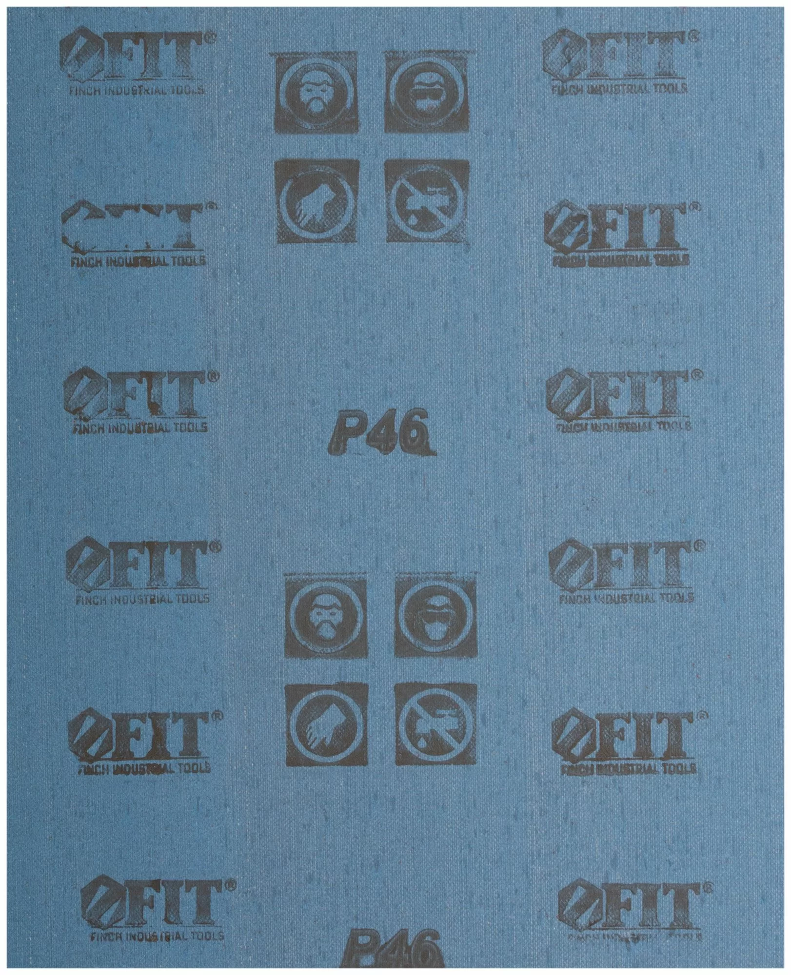 Шлифовальная бумага на тканевой основе Fit лист N2.5 P46 23х28 см 10 штук