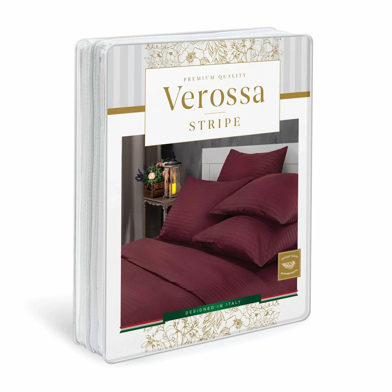 Комплект постельного белья Verossa Stripe Palermo 1.5сп 70/70 70008 23 1530