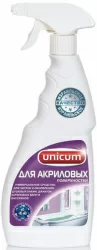 Unicum средство для чистки 500мл акрил ванн и душ кабин