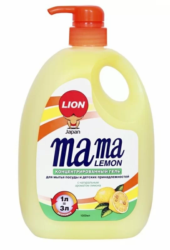 Гель-концентрат для посуды Mama Lemon 1л Лимон