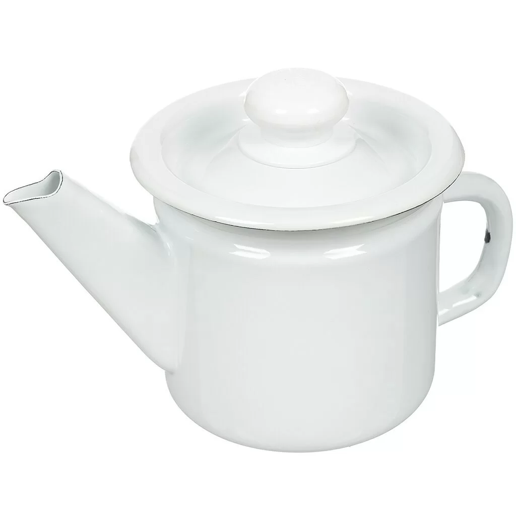 Чайник эмалированный 1.0 л без рисунка С42707.3. С42707.3п