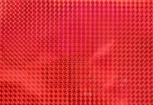 Пленка самоклеющаяся 0.45х8 м голография красная 027А-LB