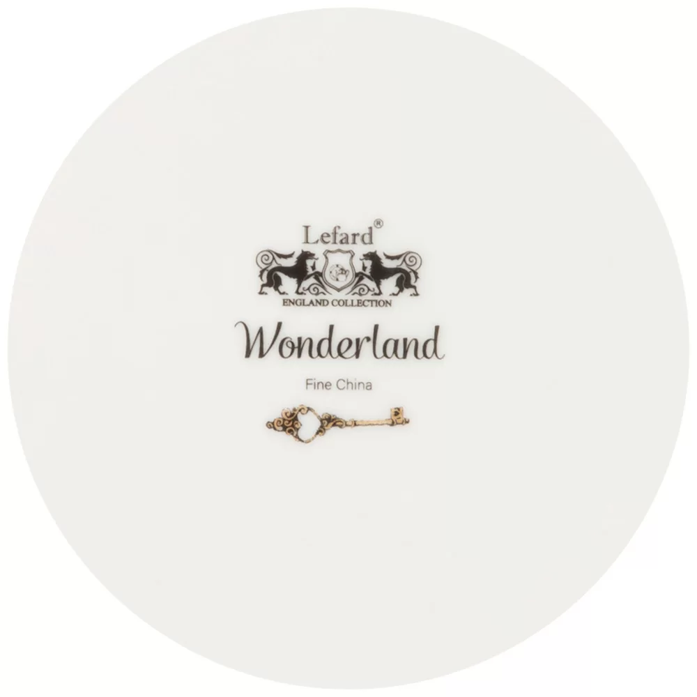 Тарелка сердце Lefard wonderland шляпка 21.5см 