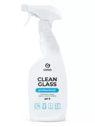 Очиститель стекол зеркал хрома и кафеля Grass Professional Clean Glass 600 мл 
