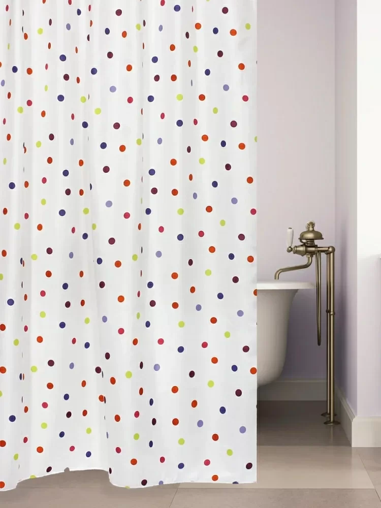 Штора для ванной 180x200 BATH PLUS fun confetti мульти