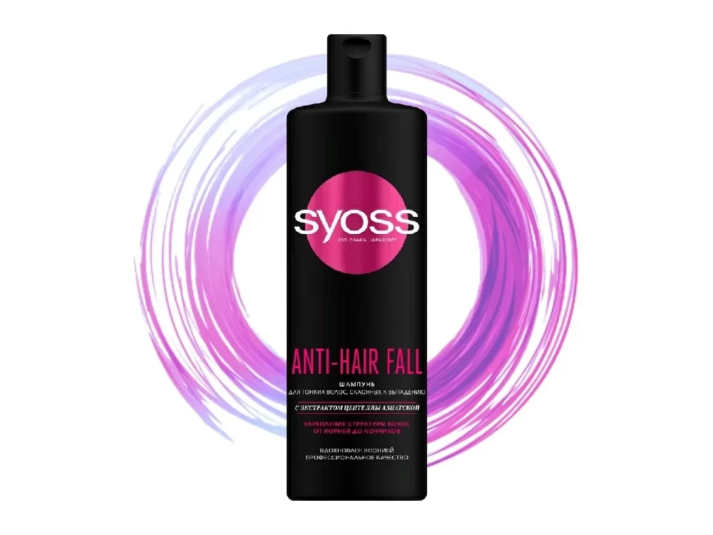 Шампунь для волос Syoss anti-hair fall 450мл