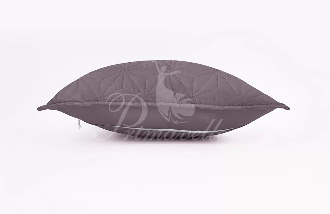 Чехол декоративный на подушку Pallada 50х70 см серо-розовый