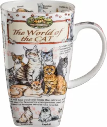 Кружка 600мл the world of the cat