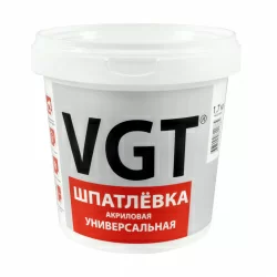Шпаклевка универсальная для наружных и внутренних работ VGT 1.7 кг