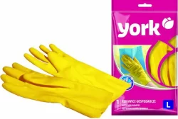 Перчатки резиновые York L