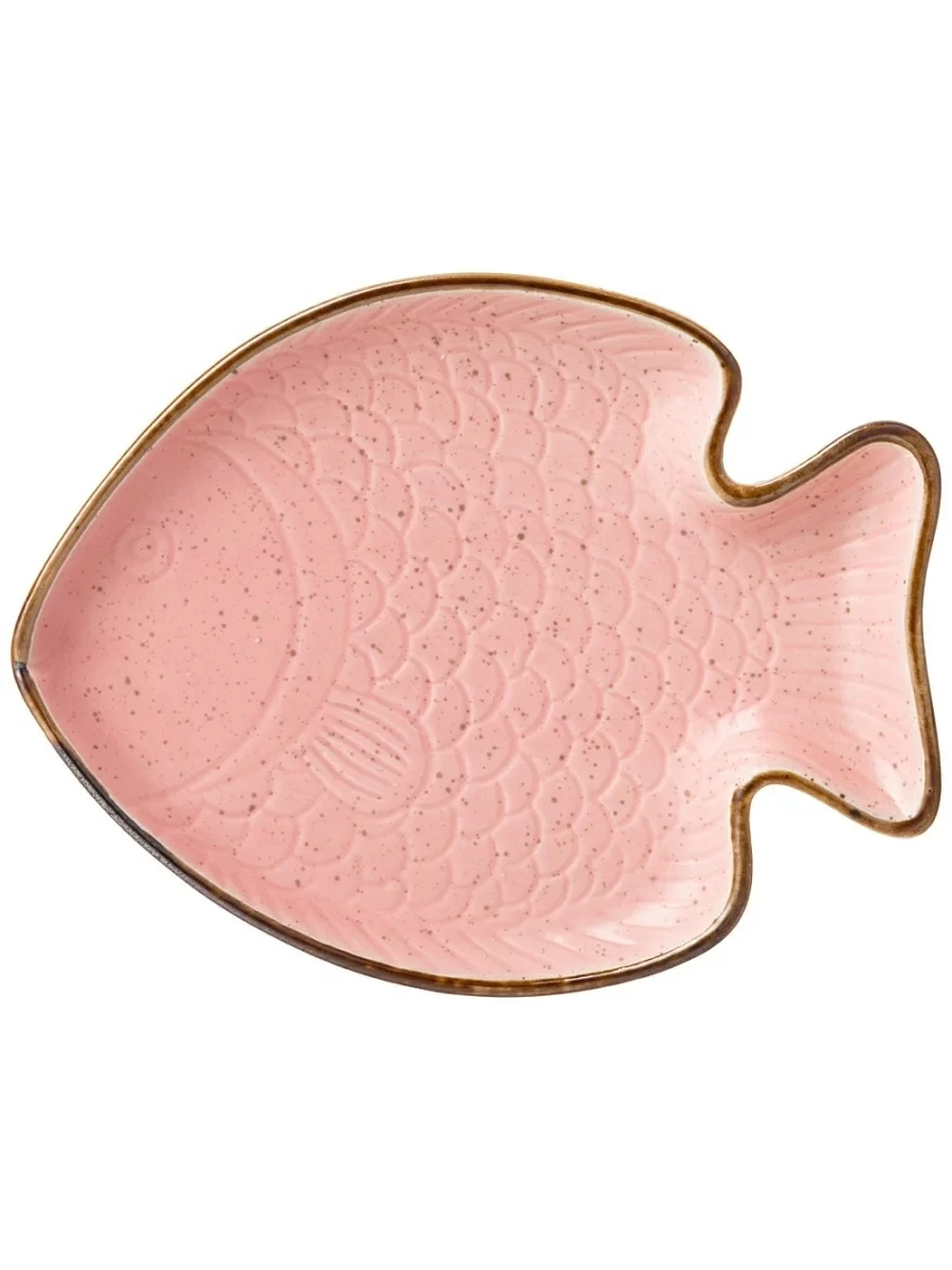 Блюдо Lefard Cosmos Рыбка 19х15 см 155-630 розовый