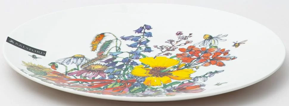Тарелка Balsford Полевые цветы мелкая 27см