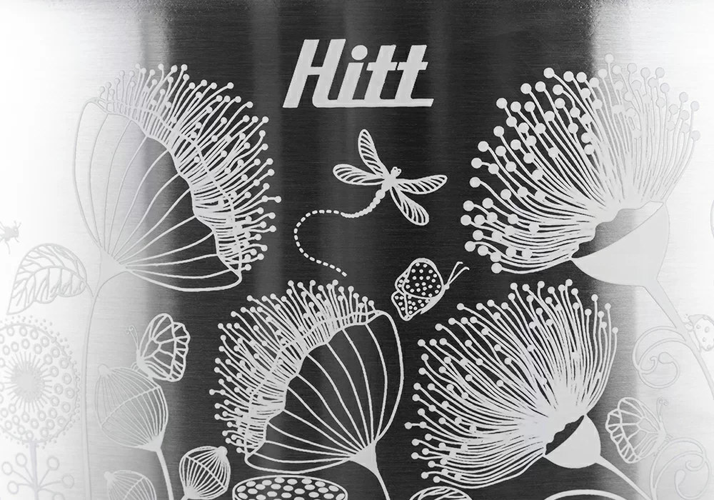 Кастрюля Hitt Botanica 2.0л 18см со стеклянной крышкой H-BCS18
