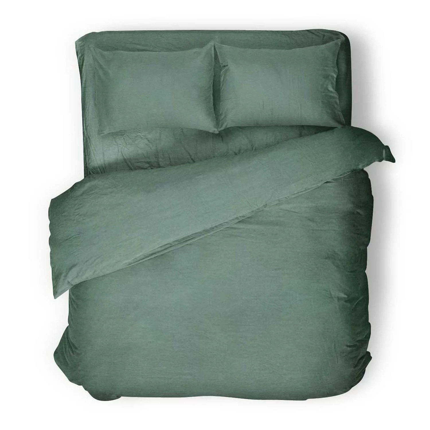 Комплект постельного белья Absolut Emerald 1.5сп 50/70см 01 1552