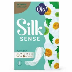 Ежедневные Прокладки Ola Silk Sense Light Ромашка 60шт