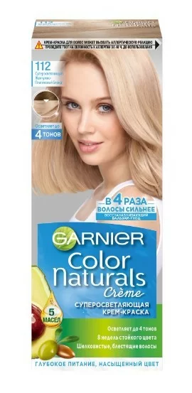 Крем-краска для волос 112 Garnier Color Naturals 110 мл
