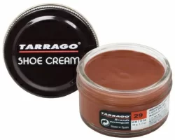 Крем для обуви Tarrago light brown 50мл стекло