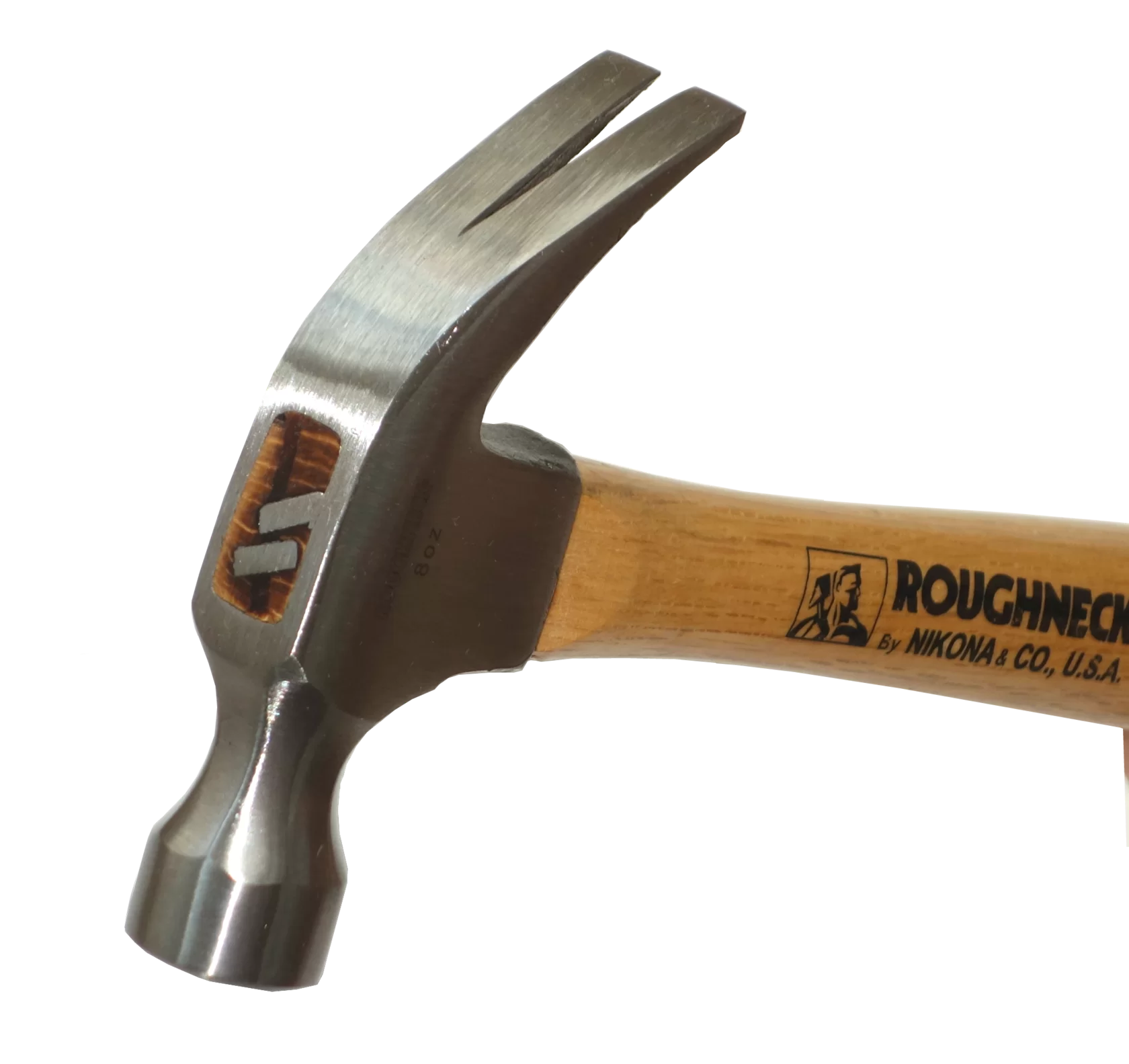 Молоток плотницкий с деревянной ручкой 8oz Nikona