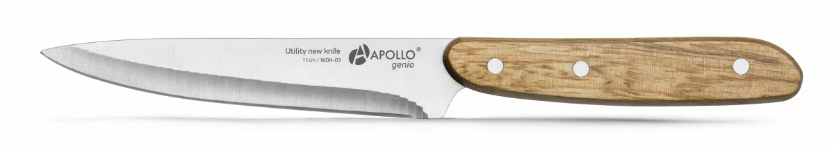 Нож универсальный Apollo genio woodstock 11см