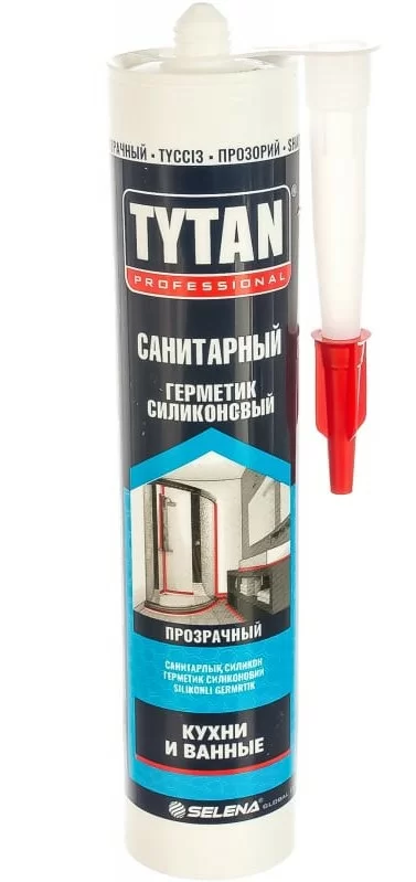Герметик силиконовый санитарный TYTAN PROFESSIONAL 280 мл/310 г бесцветный