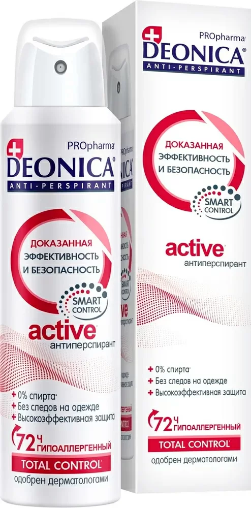 Дезодорант женский Deonica PROpharma Active 50мл