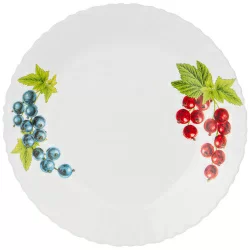 Тарелка обеденная Agness Berry Mood 25см