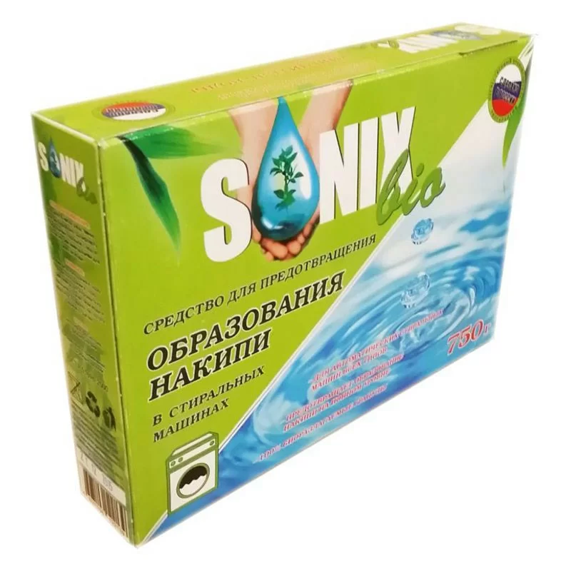 Био удалитель накипи SonixBio для стиральных машин 750мл