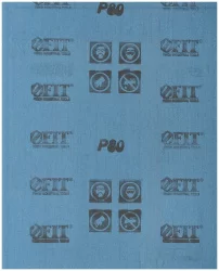 Шлифовальная бумага на тканевой основе Fit лист N1.5 P80 23х28 см 10 штук