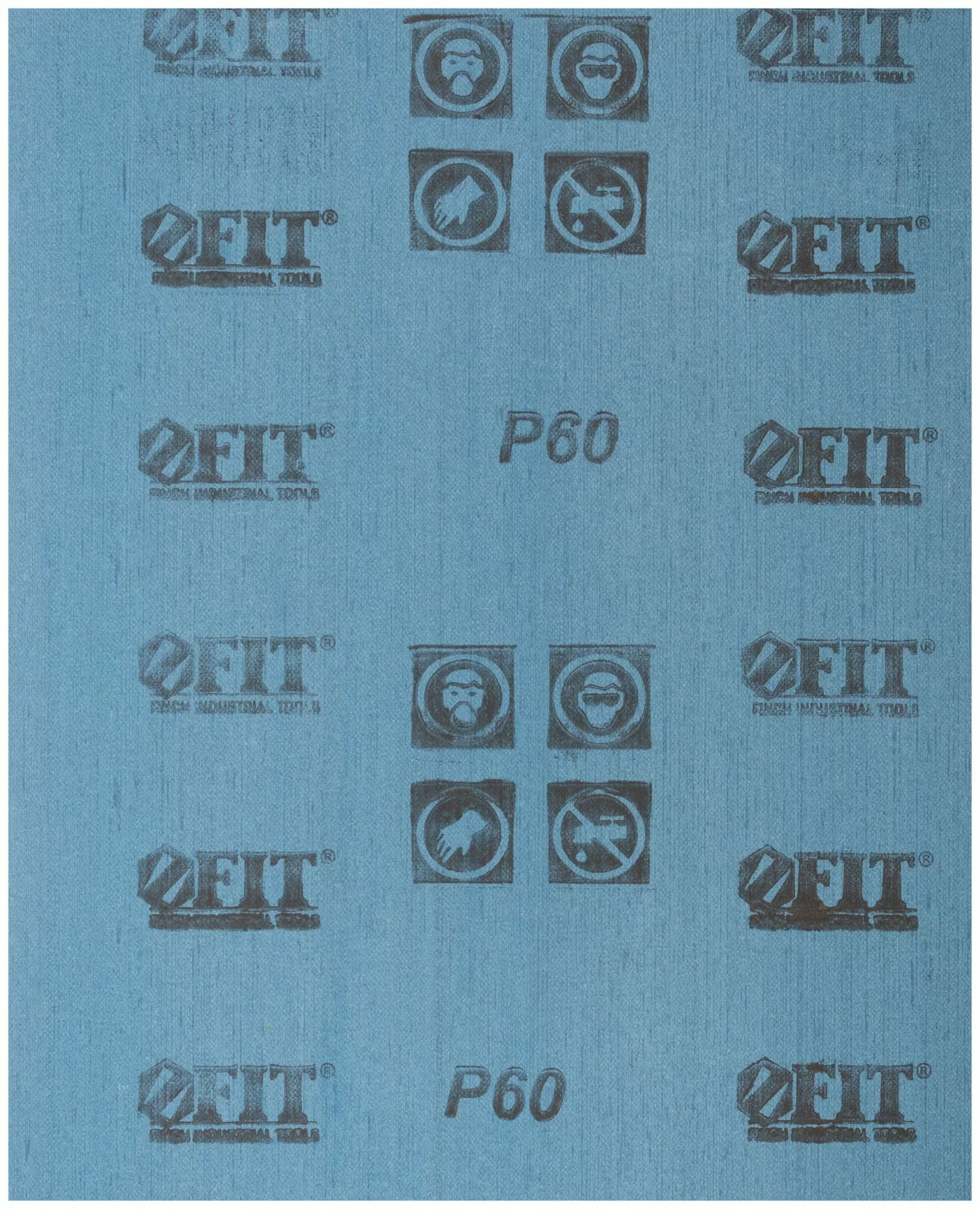 Шлифовальная бумага на тканевой основе Fit лист N2 P60 23х28 см 10 штук