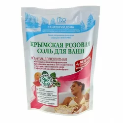 Соль для ванн Фитокосметик Крымская розовая антицеллюлитная 500г