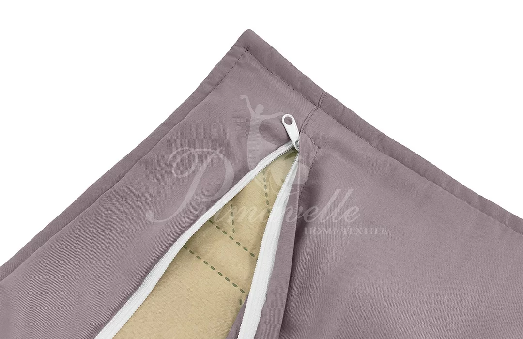 Чехол декоративный на подушку Pallada 50х70 см серо-розовый