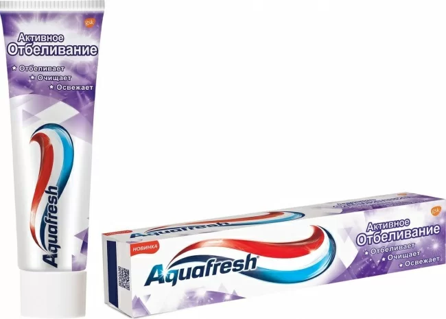 Зубная паста Aquafresh Активное отбеливание 100мл