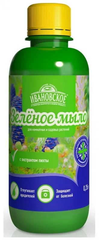 Зеленое мыло 250мл Ивановское