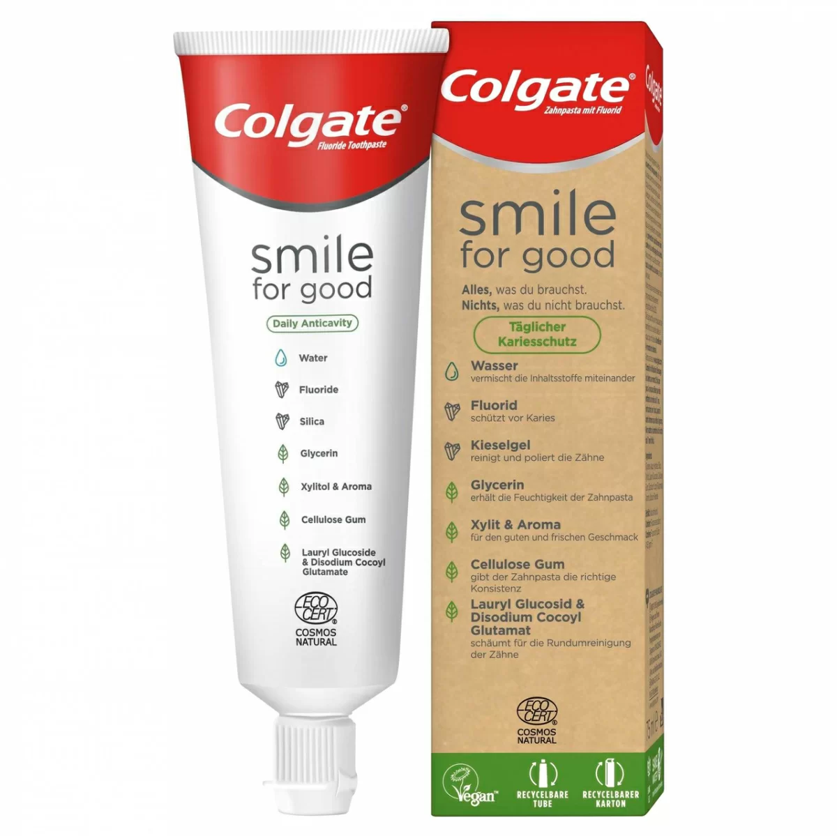 Зубная паста Colgate smile for good отбеливающая 75мл