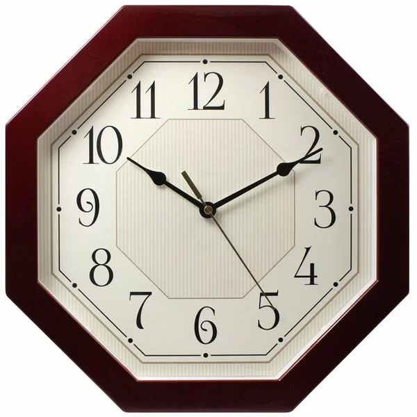 Часы настенные Troyka восьмиугольные 41431420