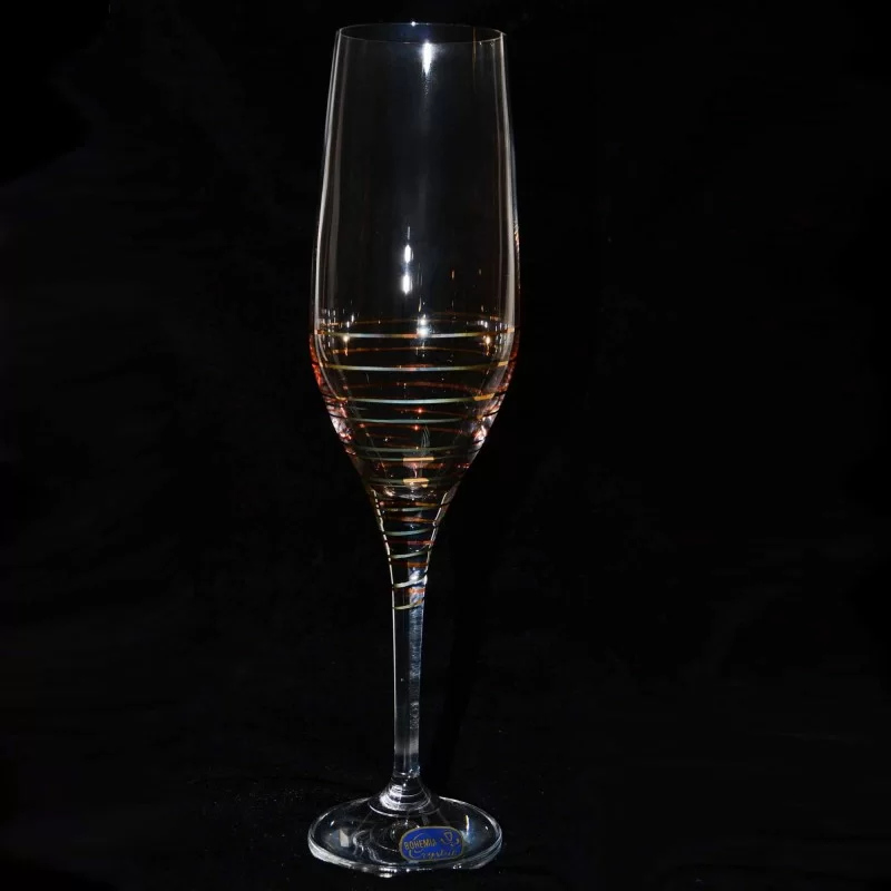 Бокалы для шампанского Bohemia аморосо 200мл (2штуки) 40651/M8441/200