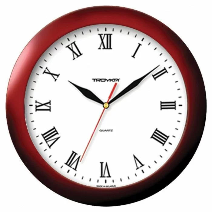 Часы настенные Troyka круглые 11131115