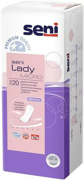 SENI прокладки женские урологические SENI LADY Micro 20 шт