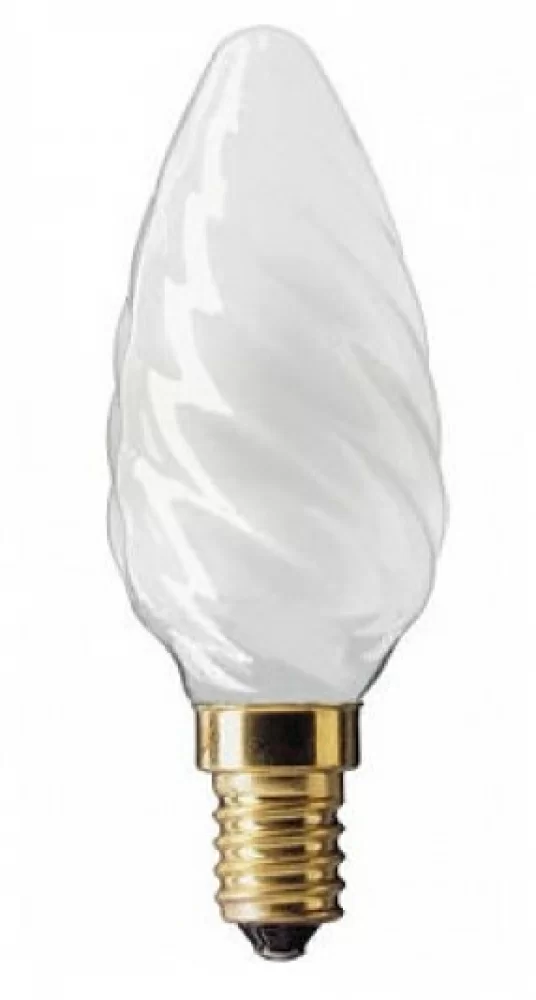 Лампа Philips bw35 fr e14 60w свеча витая матовая