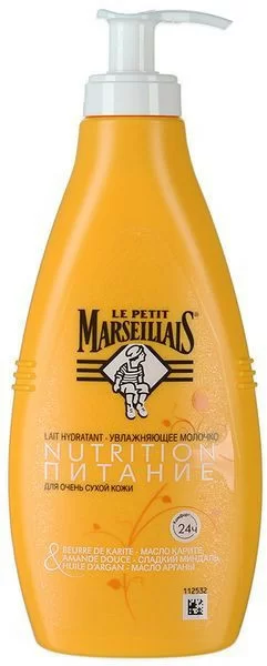 Le petit marseillais молочко для тела увл.карите/слад