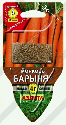 Морковь Барыня Аэлита