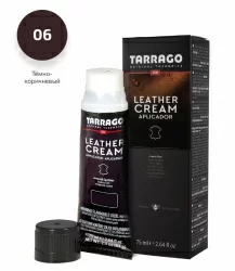 Крем для обуви Tarrago 75мл темно-коричневый с губкой