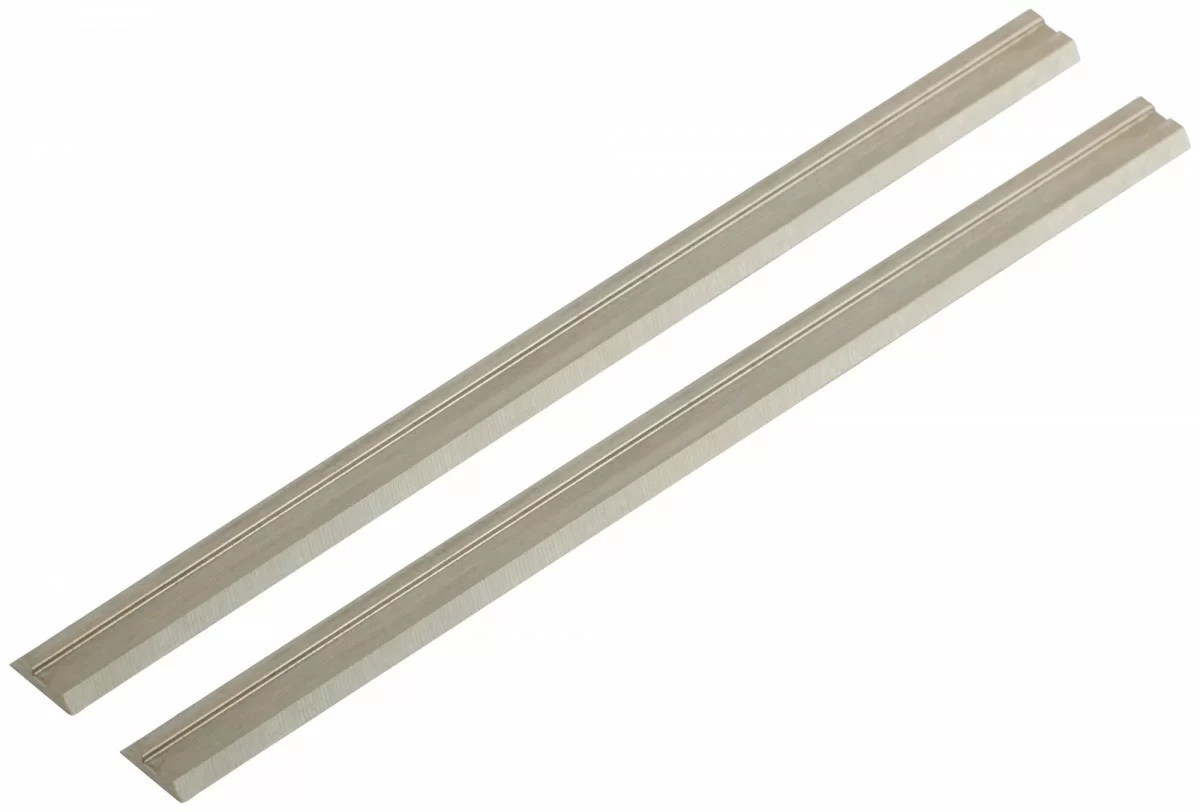 Нож для электрического рубанка двусторонние Курс 5.5х82 мм 2 штуки высокоуглеродистая сталь