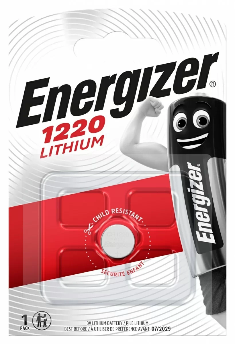 Эл.пит.energizer ultim lithium cr1220х1шт pip1