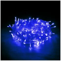 Электрогирлянда интерьерная B&H Нить светодиодная, синяя,100 ламп, 8 режимов, 10 м BH0121-В