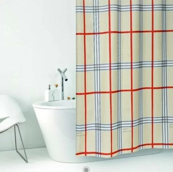 Штора для ванной Bacchetta Fabric 180x200 бежевая